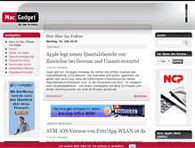 Tablet Screenshot of macgadget.de